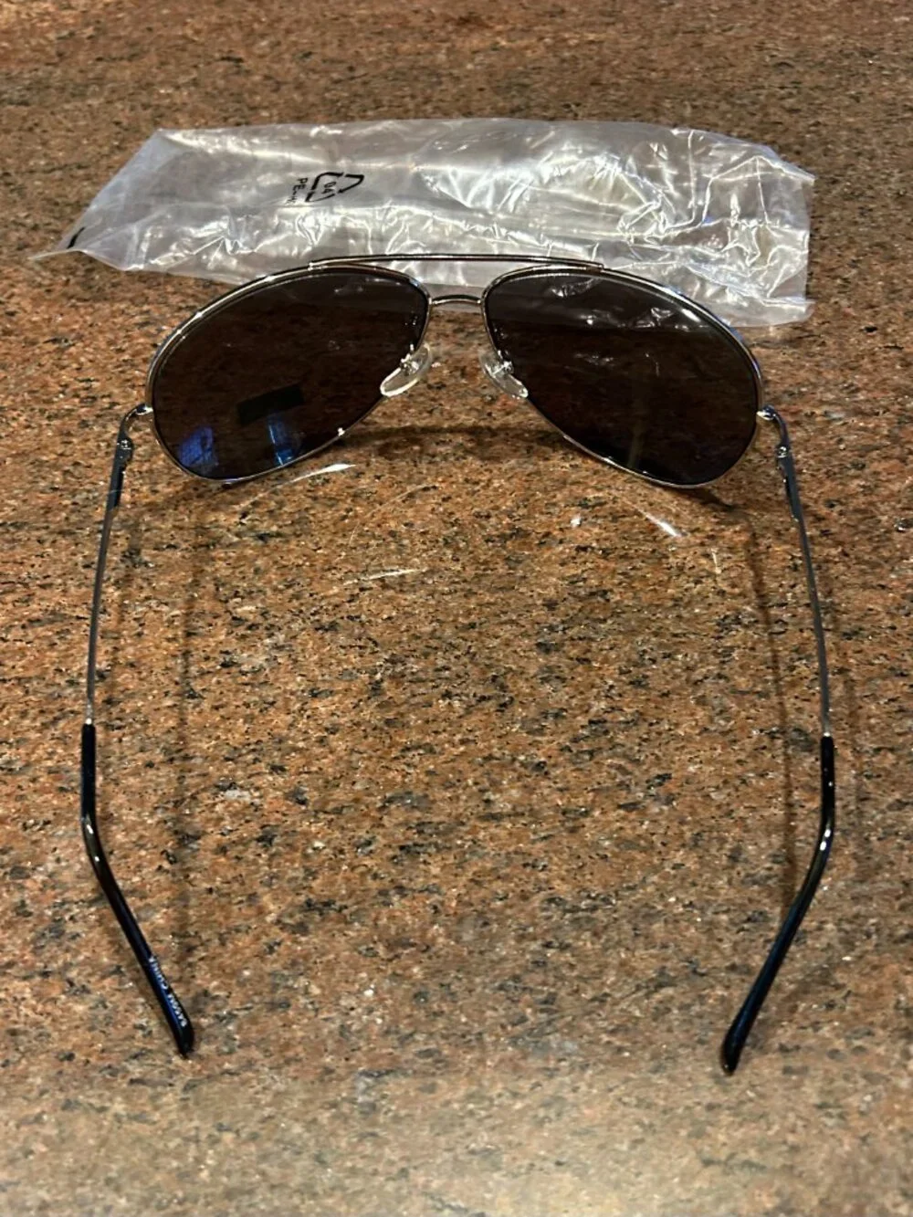 Mirrored Silver Rims Sunglasses - NWOT